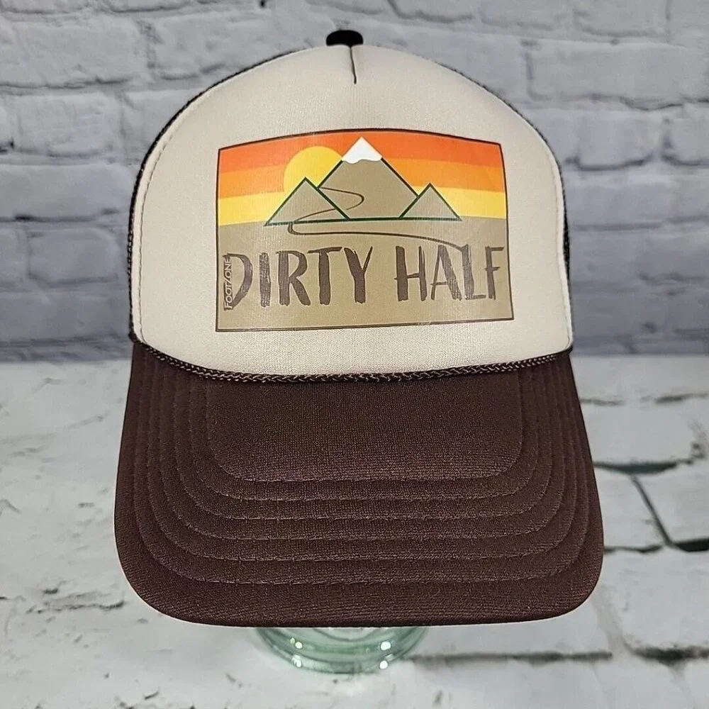 Otto Dirty Half Vintage Snapback Trucker‎ Hat Adjustable Ball Cap